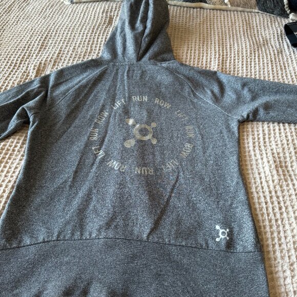 Orange Theory Run, Row, Lift Hooded Sweatshirt - Picture 9 of 11